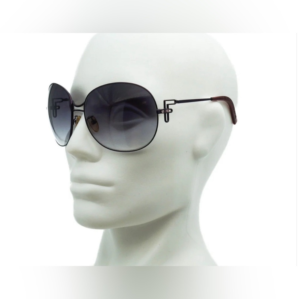 VINTAGE FENDI FS359R Purple Metal Sunglasses Vintage 90s 00s used - Picture 4 of 15